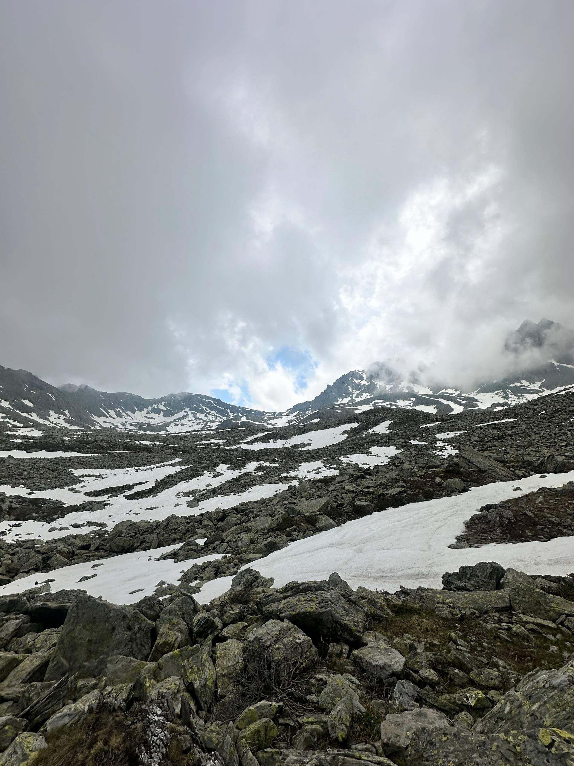 Glacier below Monviso